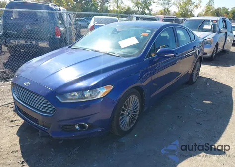 2013 Ford Fusion Titanium из США, поврежденный, VIN 3FA6P0K99DR299498
